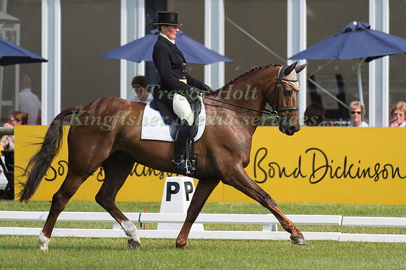 Vicky Brake riding Cooleys First