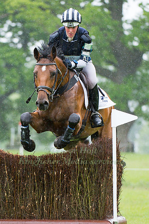 Imogen  Murray (GBR)  riding Donatello S