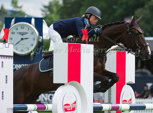Sara Algotsson Ostholt of Sweden riding Reality