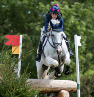 LILY BLUNT (GBR) AND BLUE BOY II