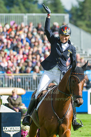 Ingrid Klimke of Germany riding Horseware Hale-Bob
