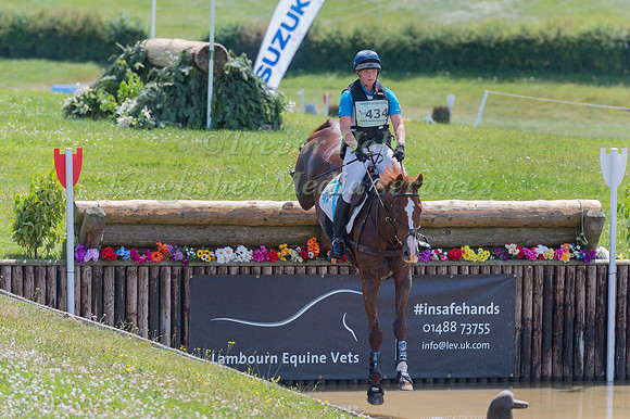 CHARLOTTE EAST (GBR) AND KING ALBERT