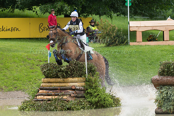 ABIGAIL BOULTON (GBR) AND TILSTON TIC TOC TAKING PART IN THE CROSS COUNTRY PHASE OF THE  UNDER 25s CCI THREE STAR COMPETITION AT THE 2017 EQUI-TREK BRAMHAM INTERNATIONAL HORSE TRIALS