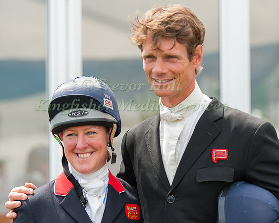 Nicola Wilson and William Fox-Pitt