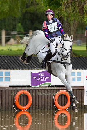 Ginny  Howe (GBR)  riding Imperato