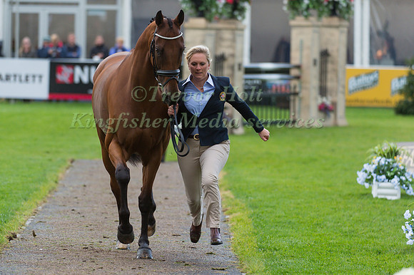 Gemma Tattersall of Great Britain with Arctic Soul