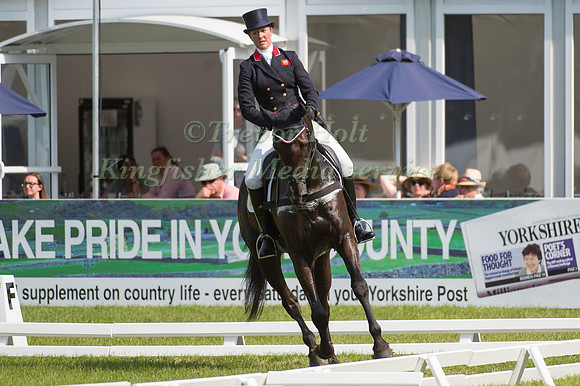 Nicola Wilson (GBR) riding Bulana