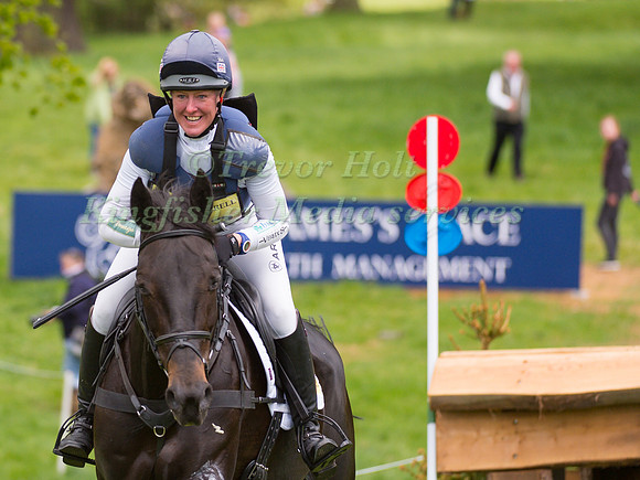 NICOLA WILSON (GBR) RIDING  ANNIE CLOVER COMPETING IN THE CROSS COUNTRY PHASE OF THE  CIC THREE STAR COMPETITION AT THE  2017 DODSON AND HORRELL CHATSWORTH INTERNATIONAL HORSE TRIAL.
