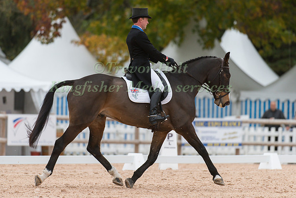 Simon Grieve  of Great Britain riding Cornacrew