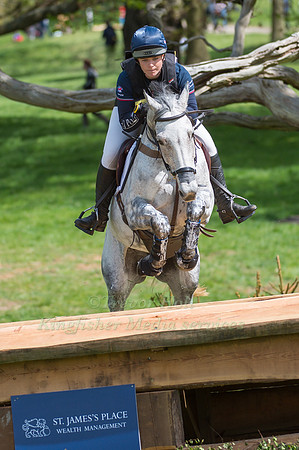 CHARLOTTE EAST (GBR) RIDING  CLEAR DAWN COMPETING IN THE CROSS COUNTRY PHASE OF THE  CIC THREE STAR COMPETITION AT THE  2017 DODSON AND HORRELL CHATSWORTH INTERNATIONAL HORSE TRIAL.