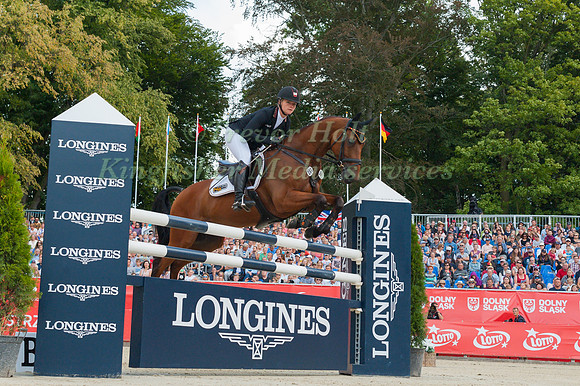 JULIA KRAJEWSKI (GER) AND SAMOURAI DU THOT