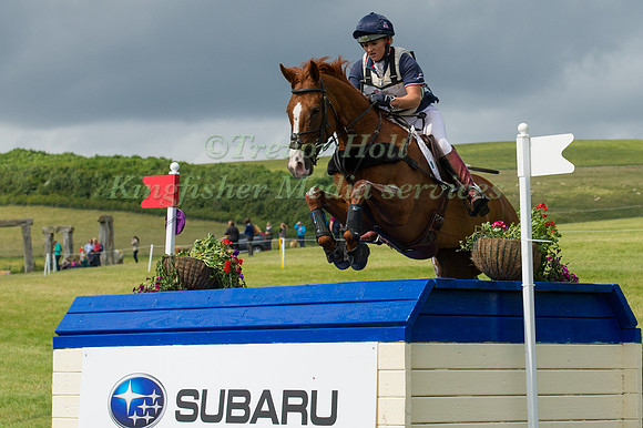 Holly Woodhead (GBR) riding Fernhill Facetime