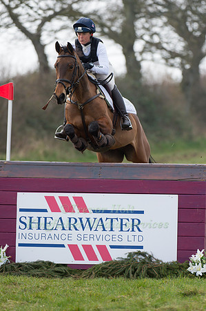 Pippa Funnell riding Billy Cuckoo