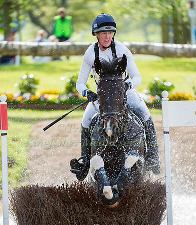 Nicola Wilson (GBR) riding Beltane Queen