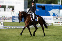 FRANCOIS  PONS (FRA) AND SIAM TALEYRANDIE TAKING PART IN THE DRESSAGE PHASE OF THE  UNDER 25 CCI THREE STAR COMPETITION AT THE 2017 EQUI-TREK BRAMHAM INTERNATIONAL HORSE TRIALS