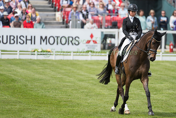 Bettina Hoy of Germany riding Designer 10