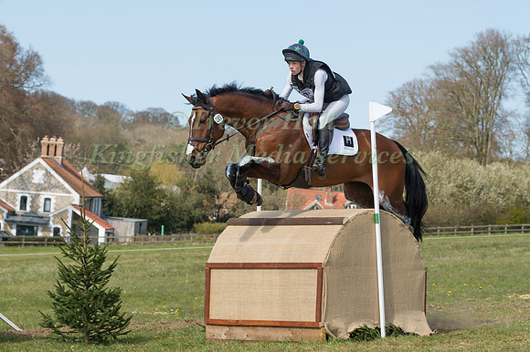 EDIE CAMPBELL RIDING FIREBALL F