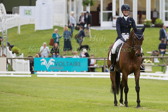 FRANKY REID-WARRILOW (GBR) AND DOLLEY WHISPER TAKING PART IN THE DRESSAGE PHASE OF THE  CIC THREE STAR COMPETITION AT THE 2017 EQUI-TREK BRAMHAM INTERNATIONAL HORSE TRIALS