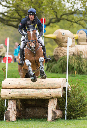 Oliver Townend riding  DROMGURRIHY BLUE
