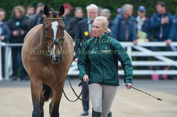 Aoife  Clark (IRL) riding Kings Advocate II