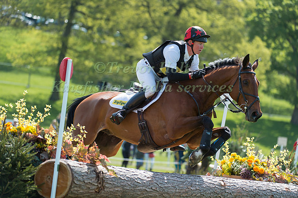 Matthew Heath (GBR) riding The Lion