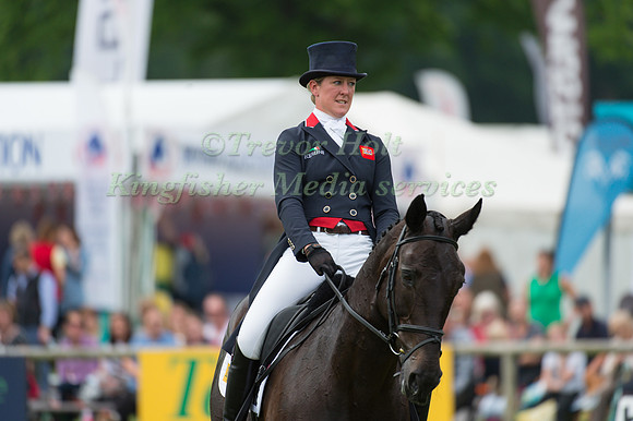 Nicola Wilson (GBR) riding Annie Clover