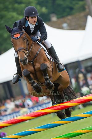 Katherine  Coleman (USA) riding Longwood