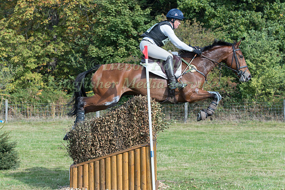 Pippa Funnell of Great Britain riding  BILLY CUCKOO