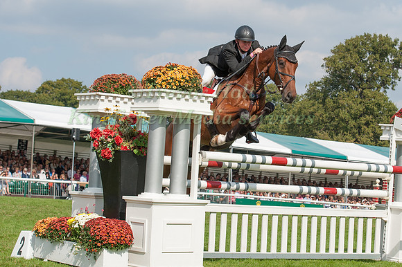 Matthew Heath (GBR) riding The Lion taking part in the Show Jumping Phase