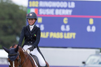 SUSIE  BERRY (IRL) AND RINGWOOD LB TAKING PART IN  DRESSAGE PHASE OF THE BRITISH HORSE FEEDS CCI-LU25 4* COMPETITION AT THE 2019  EQUI-TREK BRAMHAM INTERNATIONAL HORSE TRIALS.