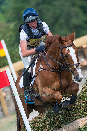 Flora Harris (GBR) riding Billy Bandit