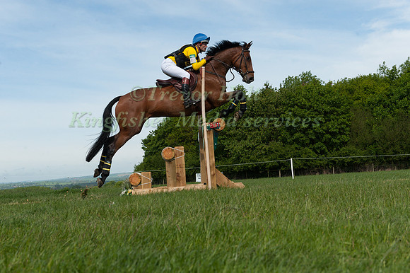 RICHARD EVANS  RIDING BROWN SUGAR III COMPETING IN THE CROSS COUNTRY PHASE OF THE  INTERMEDIATE  COMPETITION AT THE  2017 ROCKINGHAM CASTLE INTERNATIONAL HORSE TRIAL.