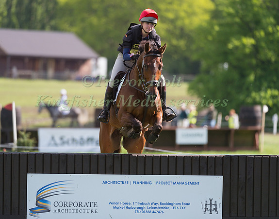 LUCY KITCHEN (GBR) RIDING NADAL COMPETING IN THE CROSS COUNTRY PHASE OF THE  CIC ONE STAR COMPETITION AT THE  2017 ROCKINGHAM CASTLE INTERNATIONAL HORSE TRIAL.