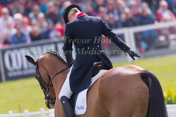 Zara Tindall of Great Britain  riding High Kingdom