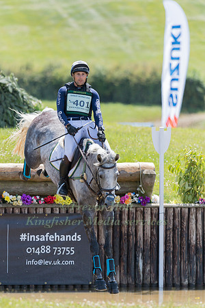 ALEXANDER BRAGG (GBR) AND HESTER TAKING PART IN THE CROSS COUNTRY PHASE OF THE CCI-S4* COMPETITION AT THE 2019 BARBURY HORSE TRIALS