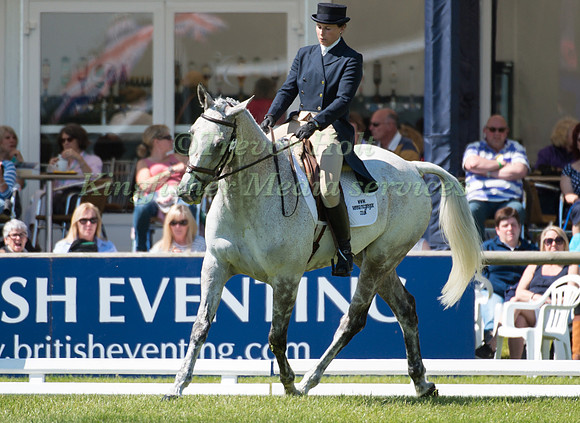 Serena McGregor (GBR) riding Traitors Ford