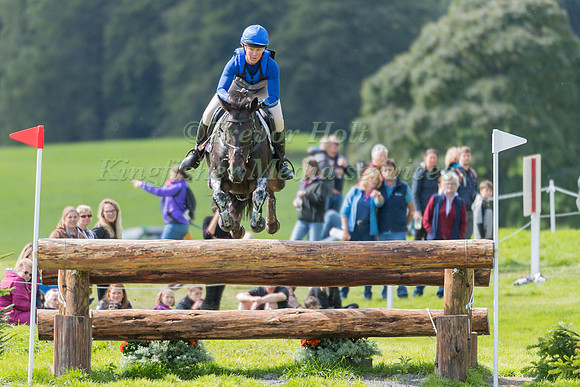 EMILIE CHANDLER (GBR) AND GORTFADDA DIAMOND TAKING PART IN THE C