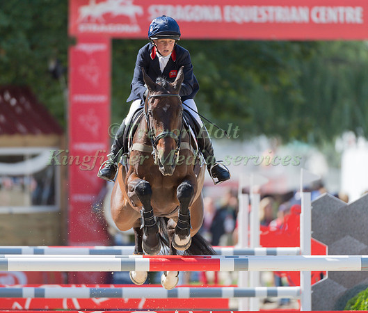 ROSALIND CANTER (GBR) AND ALLSTAR B