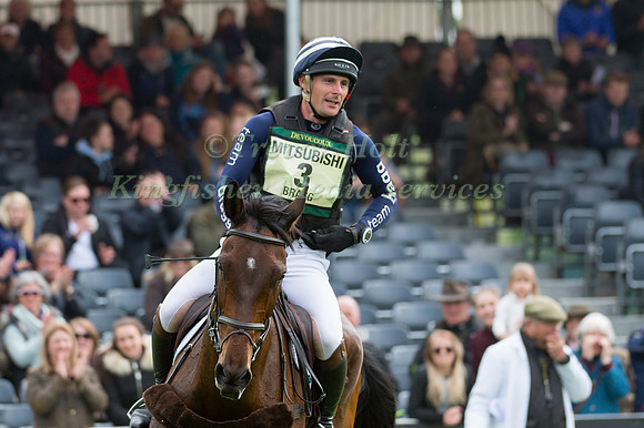 Alexander Bragg (GBR) riding Zagreb in the Cross Country phase of the 2017 Mitsubishi Motors  Badminton Horse Trials