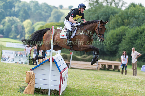 Oliver Townend (GBR) riding Sonic De Sermentol