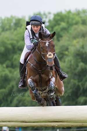 Gemma Tattersall (GBR) riding Chico Bella P