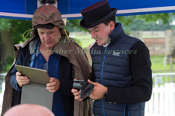 Thibault Fournier reviews his dressage test