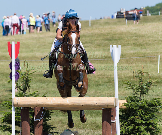 ANDREW DOWNES (GBR) AND ROCQUAINE BAY