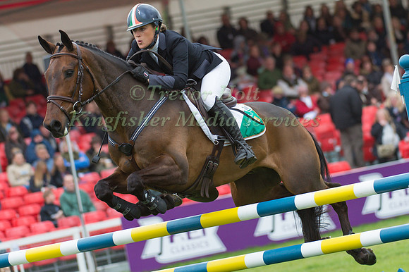Camilla Speirs (IRL) riding Portersize Just A Jiff