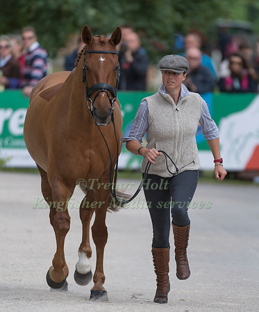 JEANETTE BRAKEWELL (GBR) AND FOREVER RED AT THE EQUI-TREK CCI *** FINAL HORSE INSPECTION OF THE 2017 BRAMHAM INTERNATIONAL HORSE TRIALS