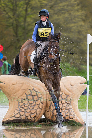 ROSALIND CANTER (GBR) RIDING  LAS VEGAS 200 COMPETING IN THE CROSS COUNTRY PHASE OF THE  CIC THREE STAR COMPETITION AT THE  2017 DODSON AND HORRELL CHATSWORTH INTERNATIONAL HORSE TRIAL.