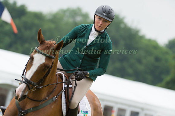 Aoife Clark (IRL) riding Wasting Light