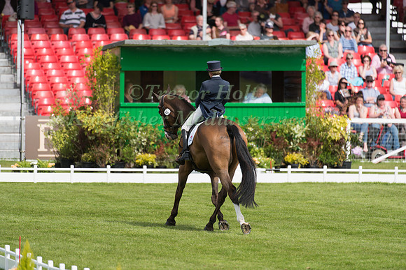 Louise Harwood of Great Britain  riding Mr Potts
