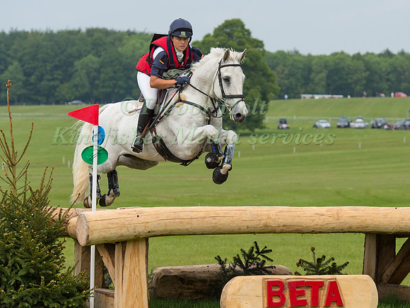 Sophie Brown (GBR) riding Wil