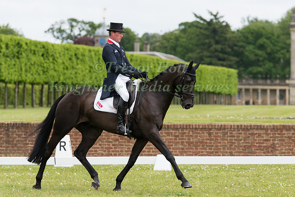 Oliver  Townend (GBR) riding  MHS King Joules